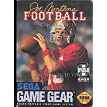 GG: JOE MONTANA FOOTBALL (GAME) GG: JOE MONTANA FOOTBALL (GAME)